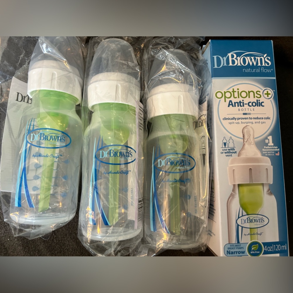 NIP Dr. Browns bottles. 4 bottles never used.